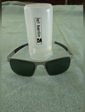 NEW ~ IC! Berlin Silvio B Sunglasses Stainless Steel